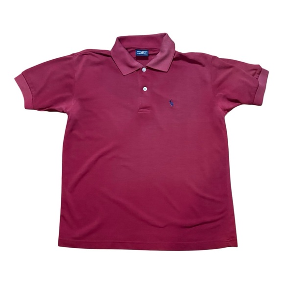 Polo Ralph Lauren Other - Vintage 90s USA Polo Sport Ralph Lauren Burgundy Shirt